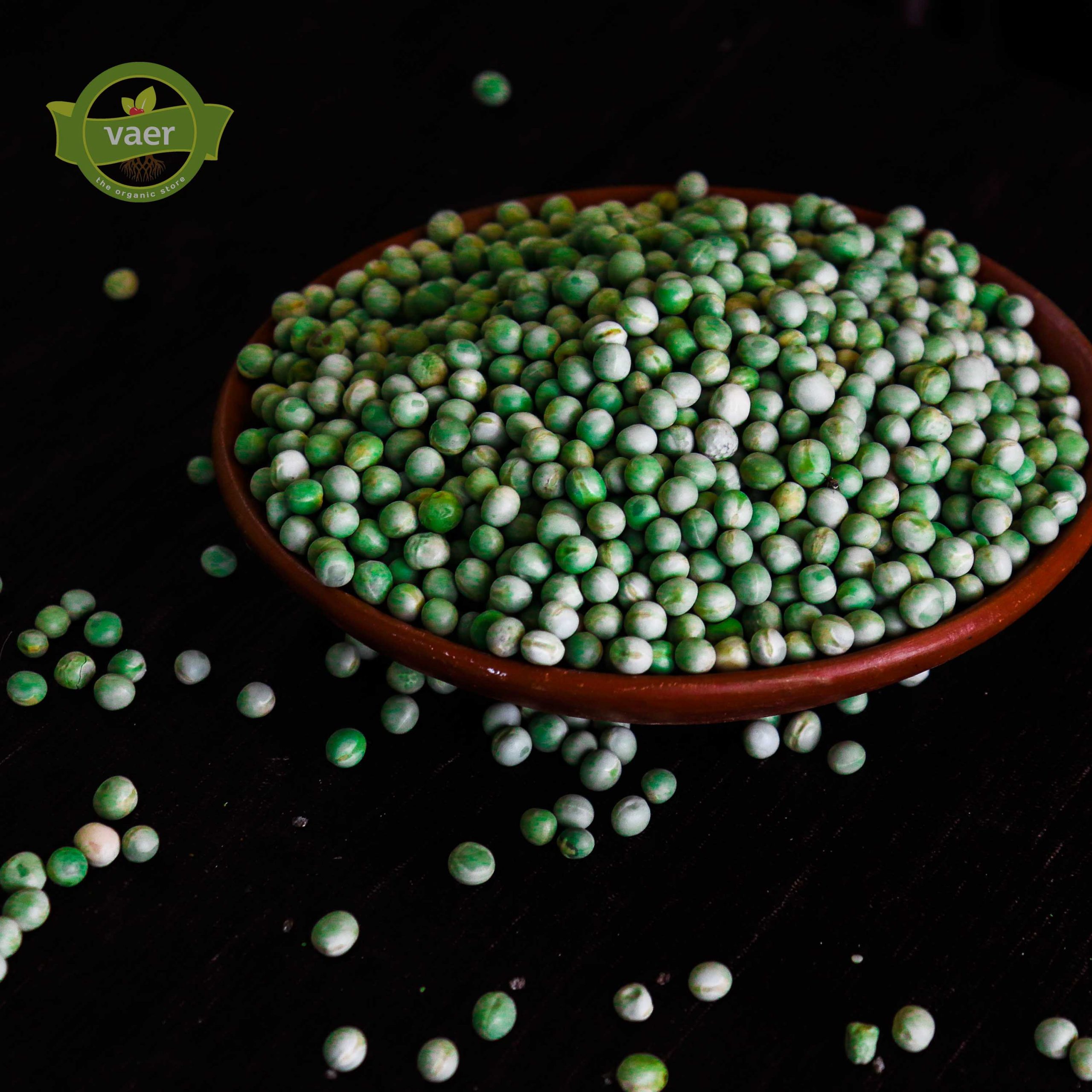 Vaer Organic Green Peas Dry