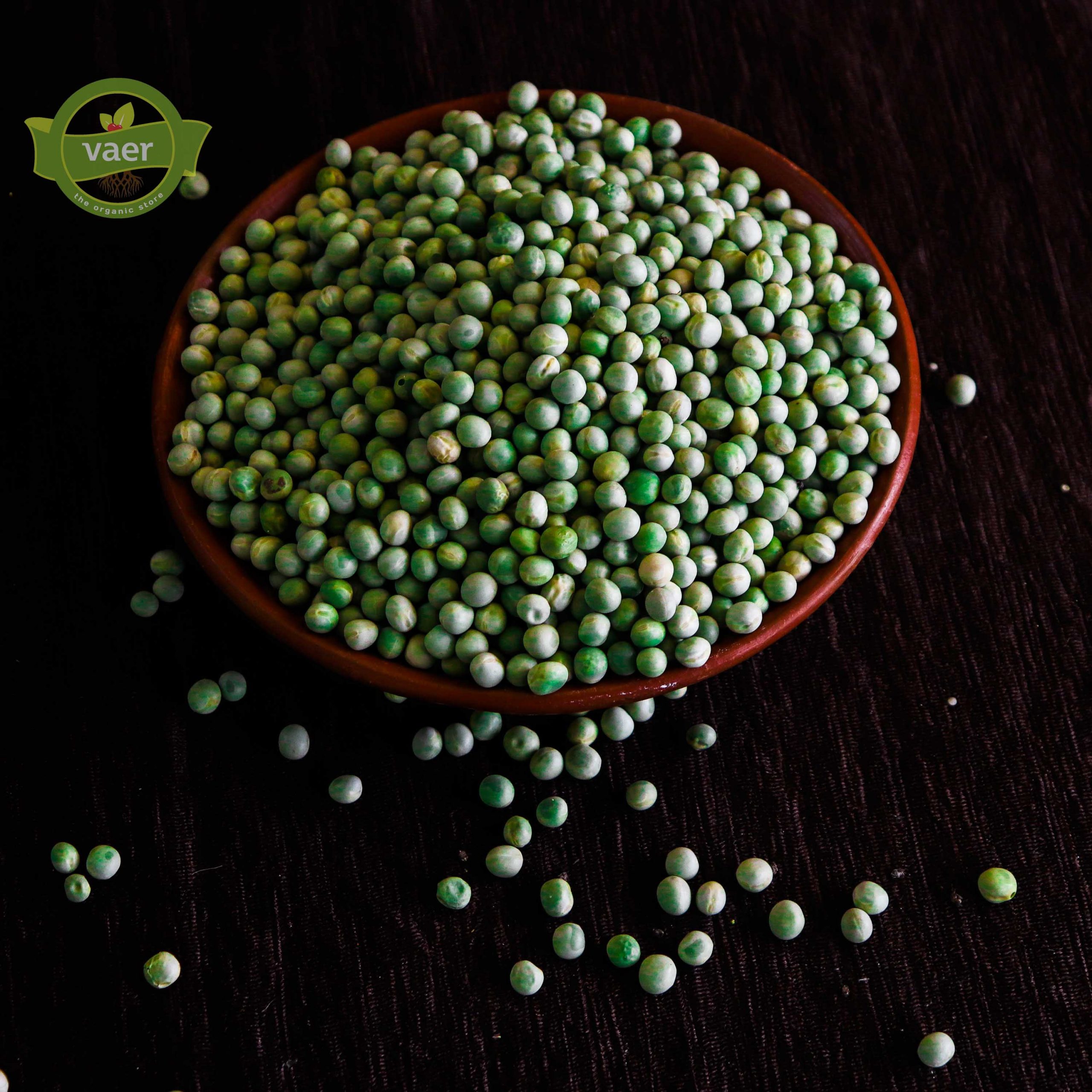 Vaer Organic Green Peas Dry