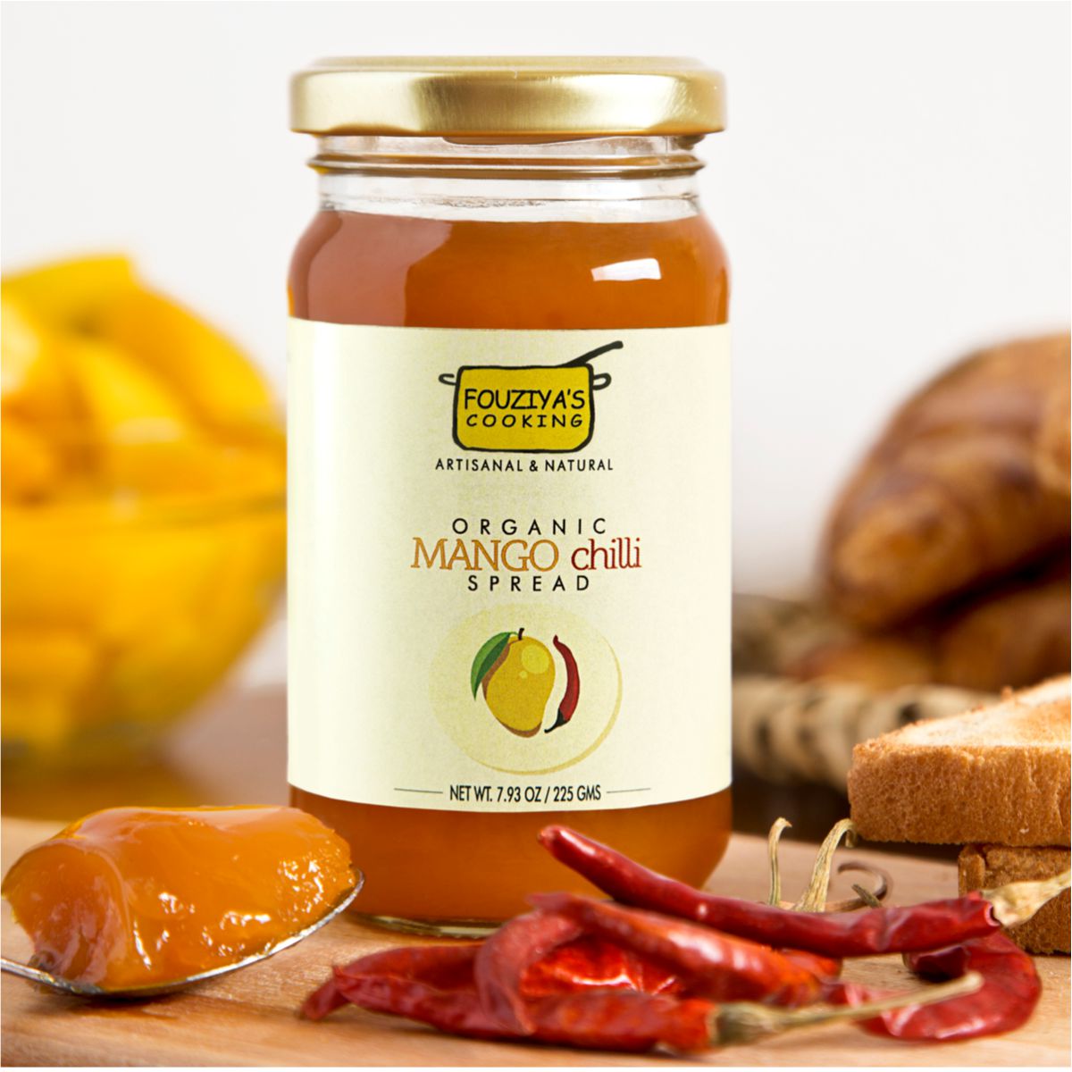 Fouziyas Cooking Mango Chilli Spread