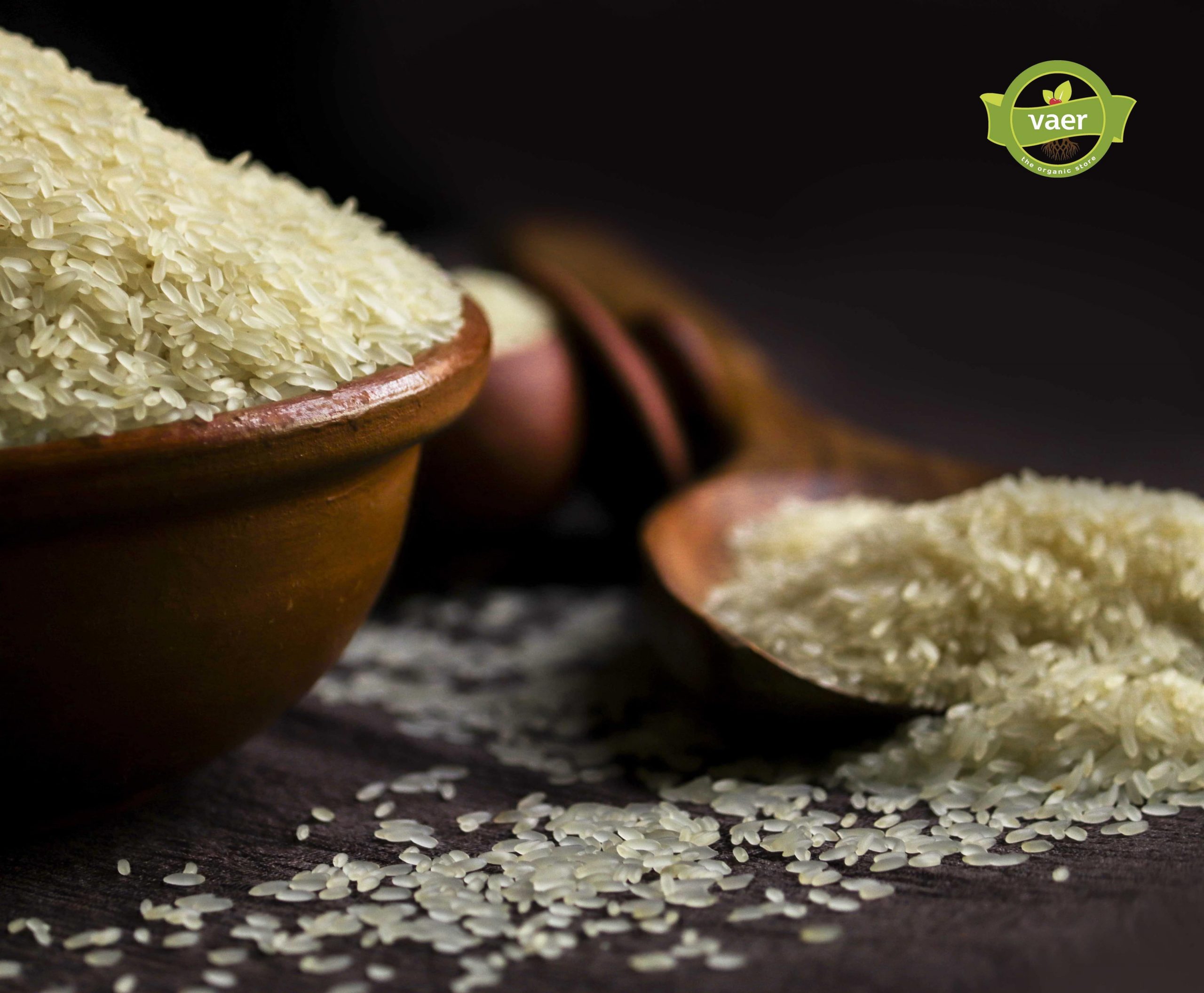 Vaer Organic Vellai Ponni Rice Raw