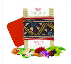 Jullaaha Sandal Saffron Soap