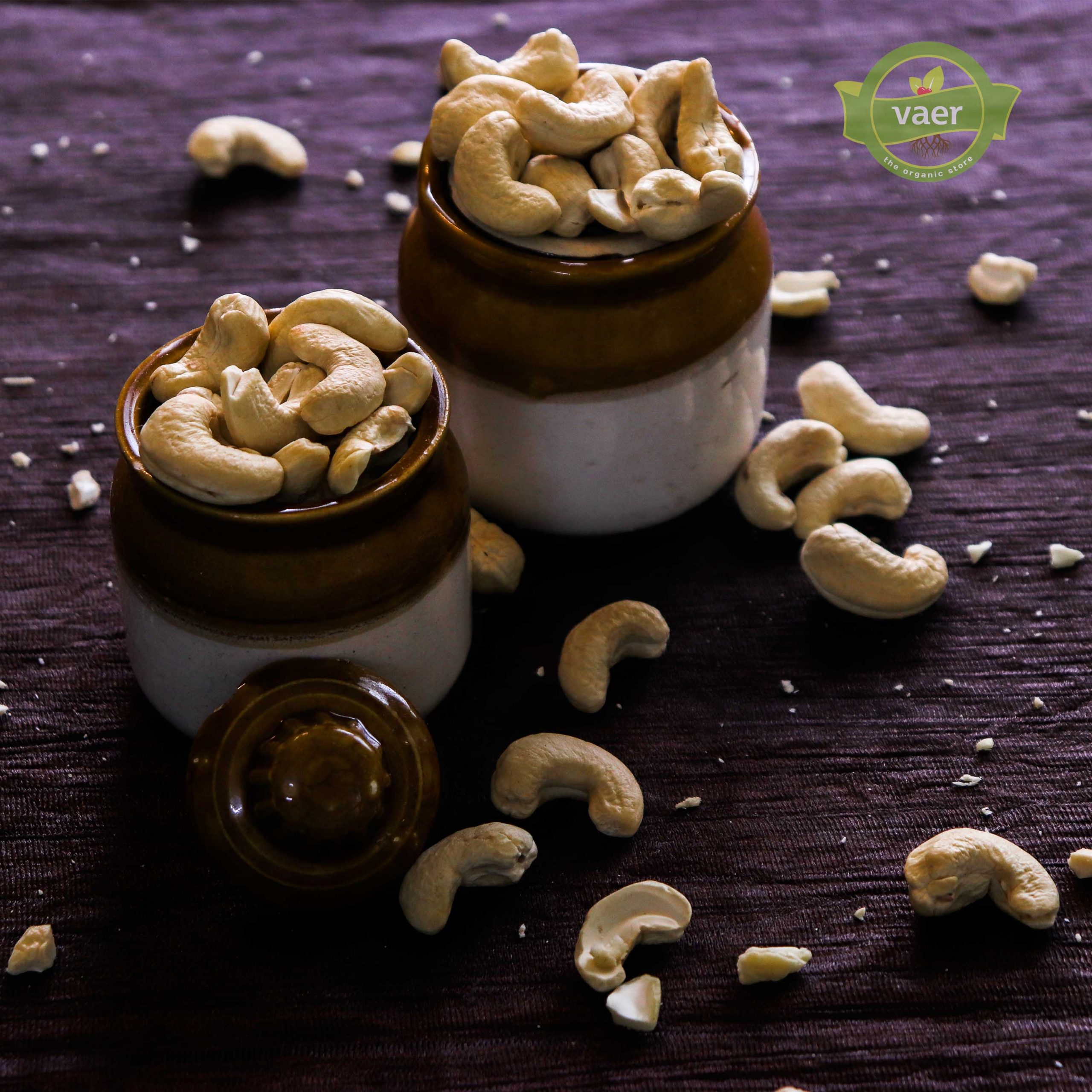Vaer Organic Cashew Nuts