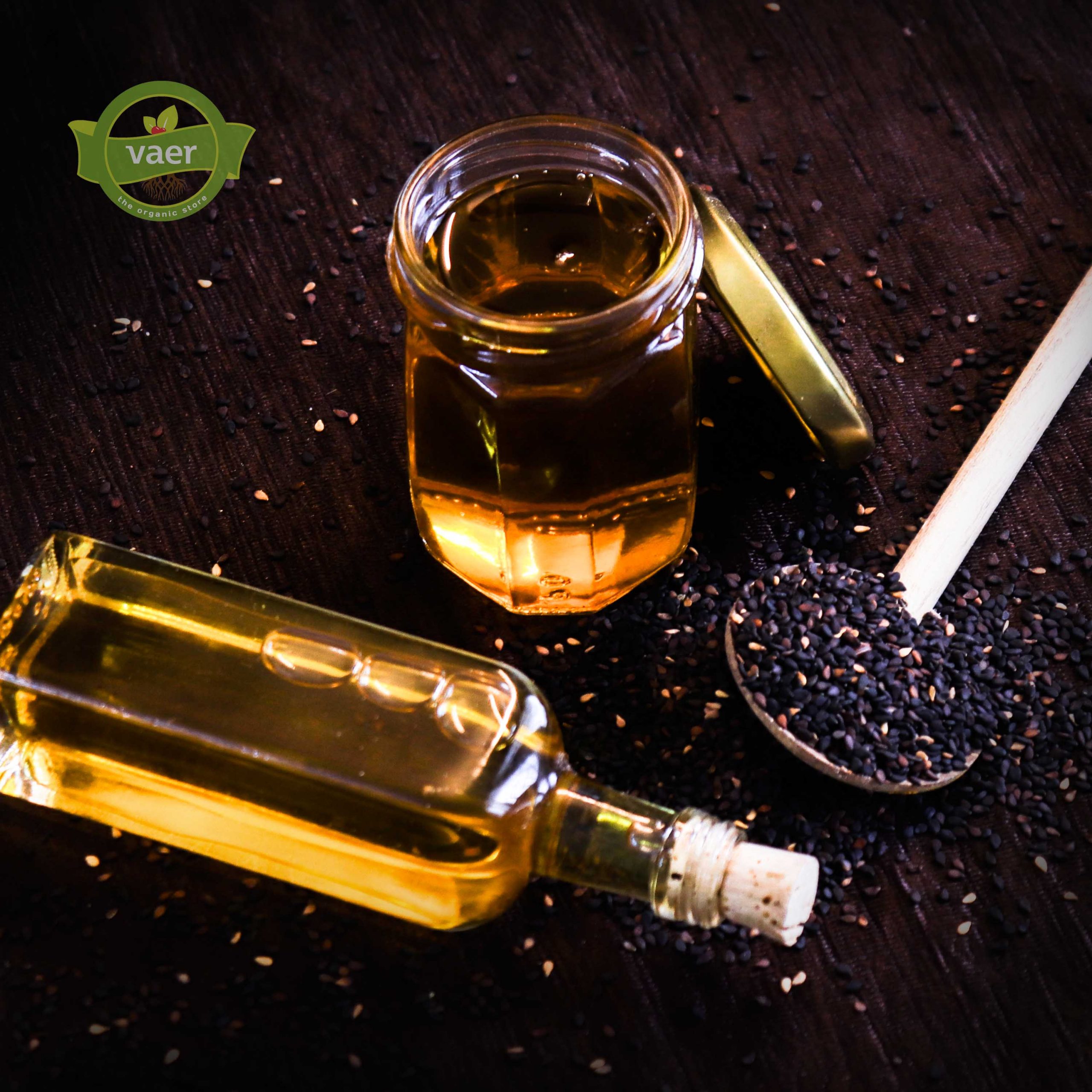 Organic Cold Pressed Sesame Oil