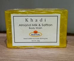 Khadi Almond Milk & Saffron Body Wash